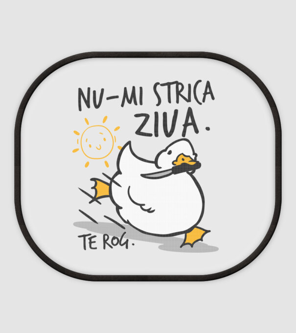 Nu-mi strica ziua. model alb pe tricou