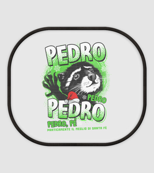 Pedro pedro christmas model alb pe tricou