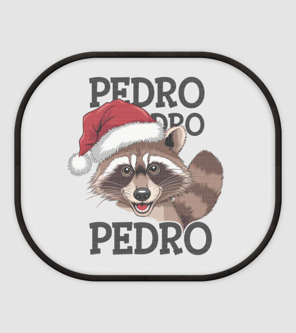 Pedro pedro xmas model alb pe tricou