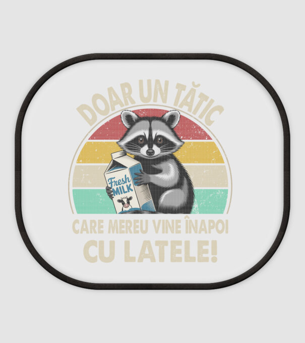 Retro Apa aki visszajött a tejjel RO model alb pe tricou