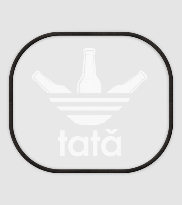 Tatadidas model alb pe tricou