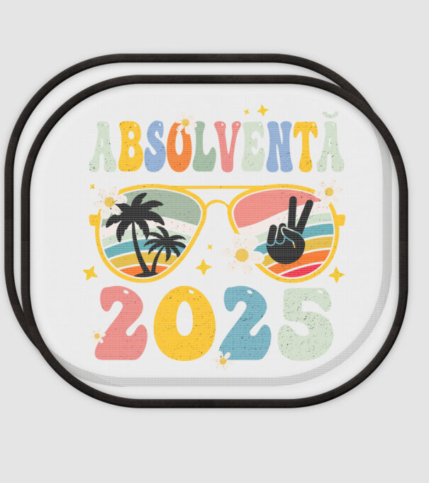 Absolventă 2025 model alb pe tricou