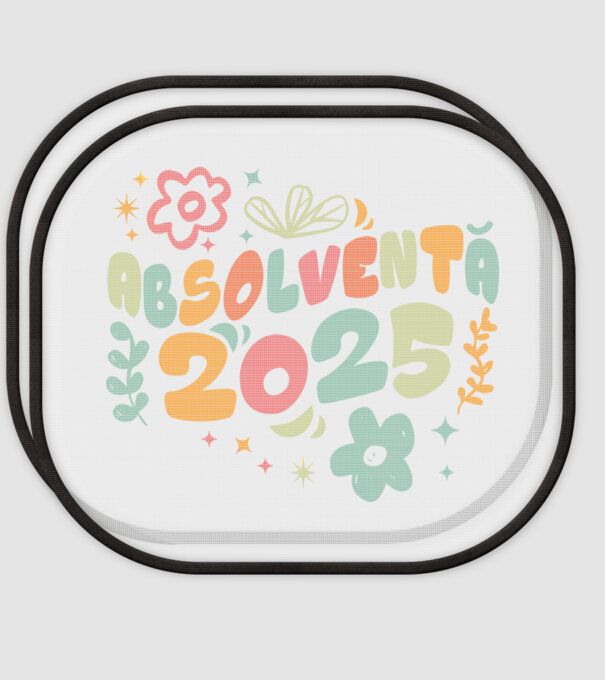 Absolventă 2025 model alb pe tricou