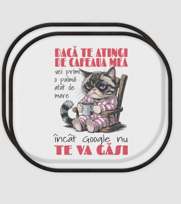atinge cafeaua mea și nici măcar Google nu te va găsi Alb model alb pe tricou