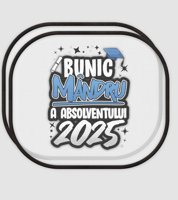 Bunic MÂNDRU a absolventului model alb pe tricou