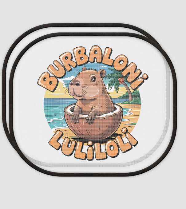 Burbaloni Luliloli model alb pe tricou