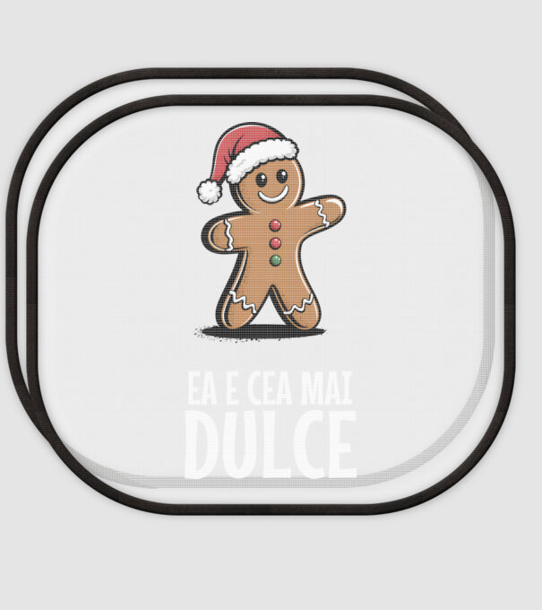 Ea e cea mai dulce Negru model alb pe tricou