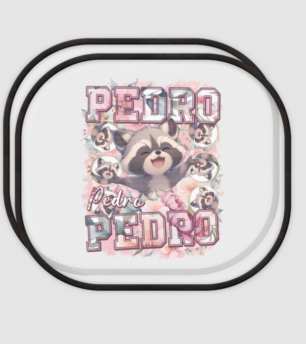 Girly Pedro model alb pe tricou