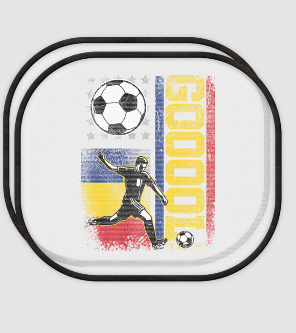GOOOL model alb pe tricou