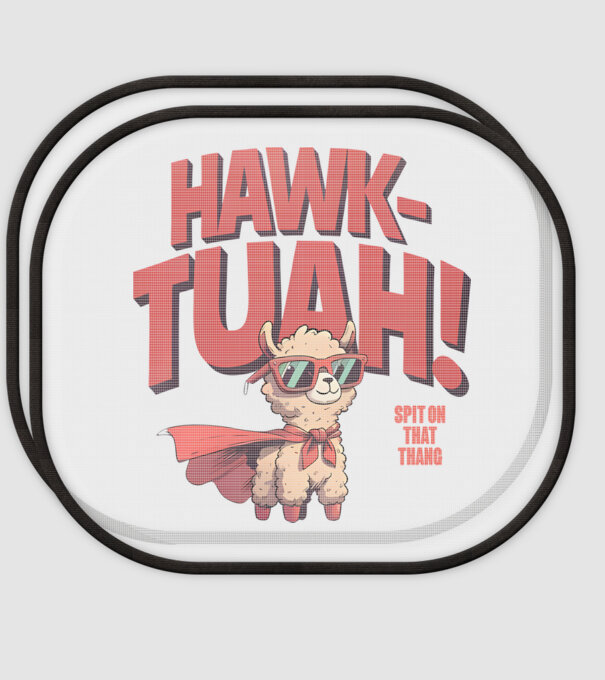 hawk tuah llama spit on that thang model alb pe tricou