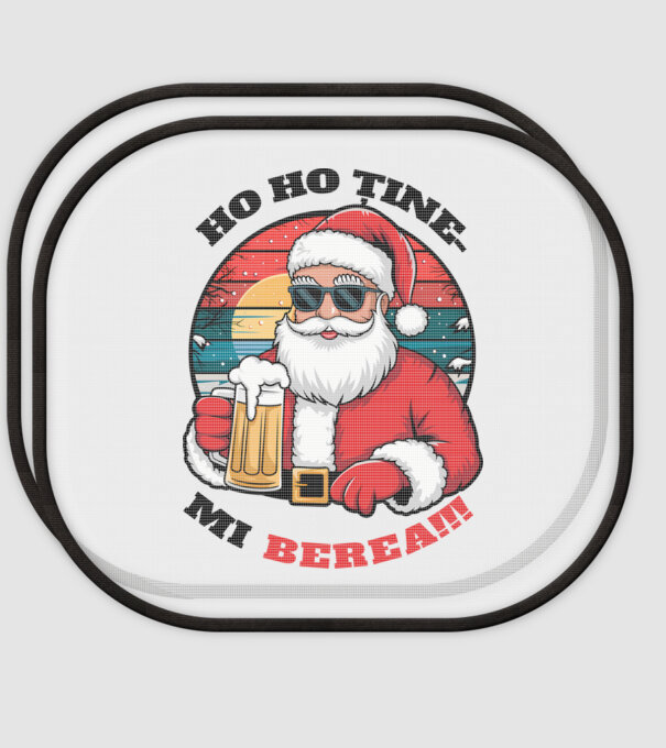 Ho ho ține mi berea! alb model alb pe tricou