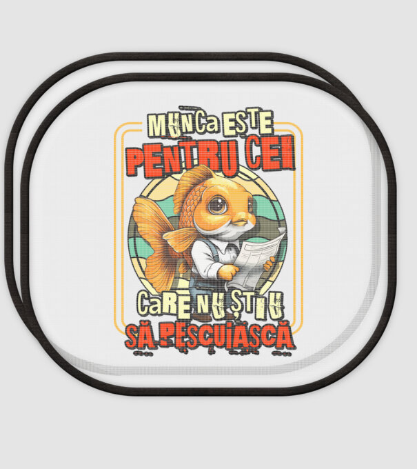 Munca este pentru cei care nu știu să pescuiască model alb pe tricou