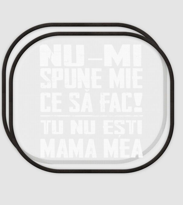 ne-mondd-meg-mit-csinaljak-ANYA-FEHER-RO model alb pe tricou