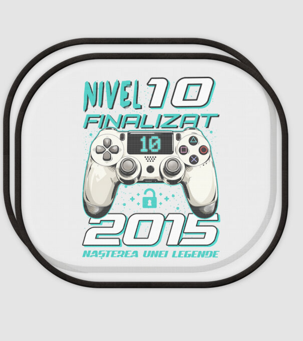 Nivel finalizat 10 2015 model alb pe tricou