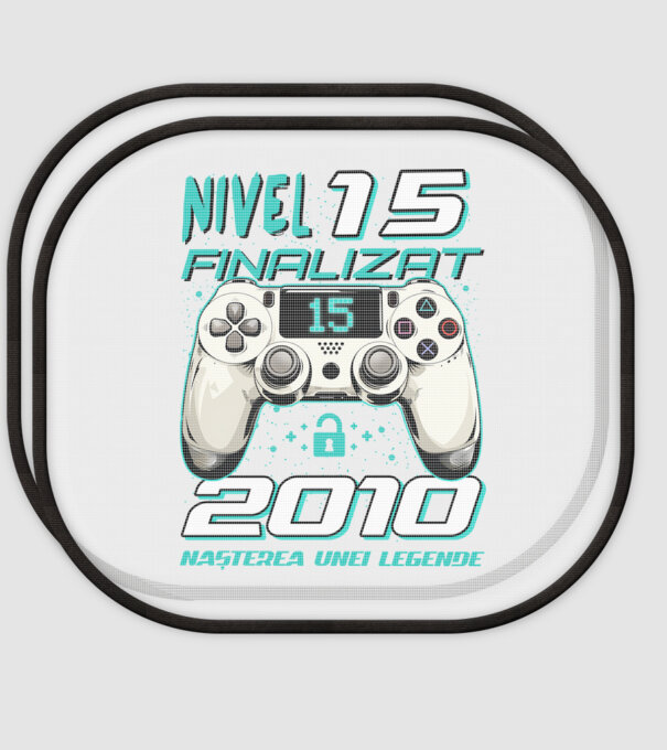 Nivel finalizat 15 2010 model alb pe tricou