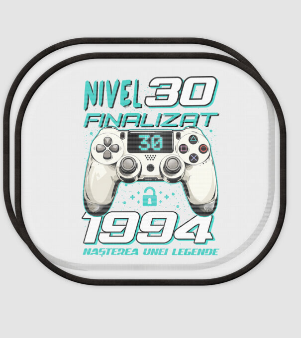 Nivel finalizat 30 1995 model alb pe tricou