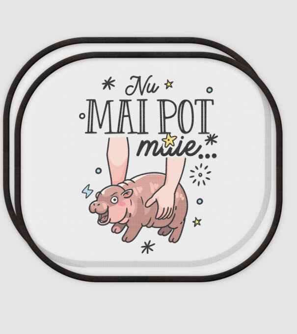Nu mai pot muie... model alb pe tricou