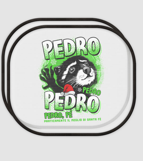 Pedro pedro christmas model alb pe tricou