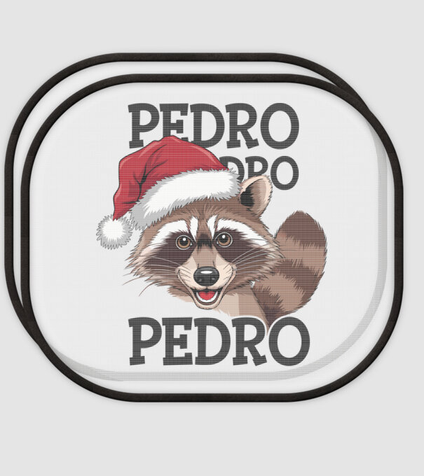 Pedro pedro xmas model alb pe tricou