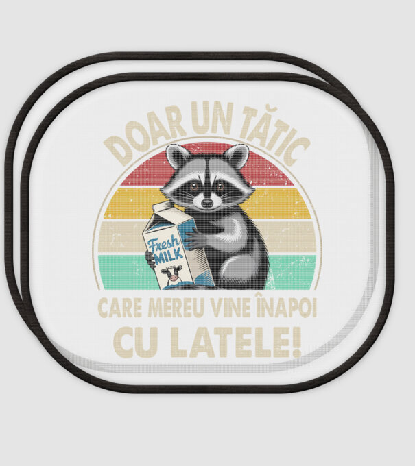 Retro Apa aki visszajött a tejjel RO model alb pe tricou