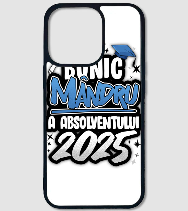 Bunic MÂNDRU a absolventului model alb pe tricou