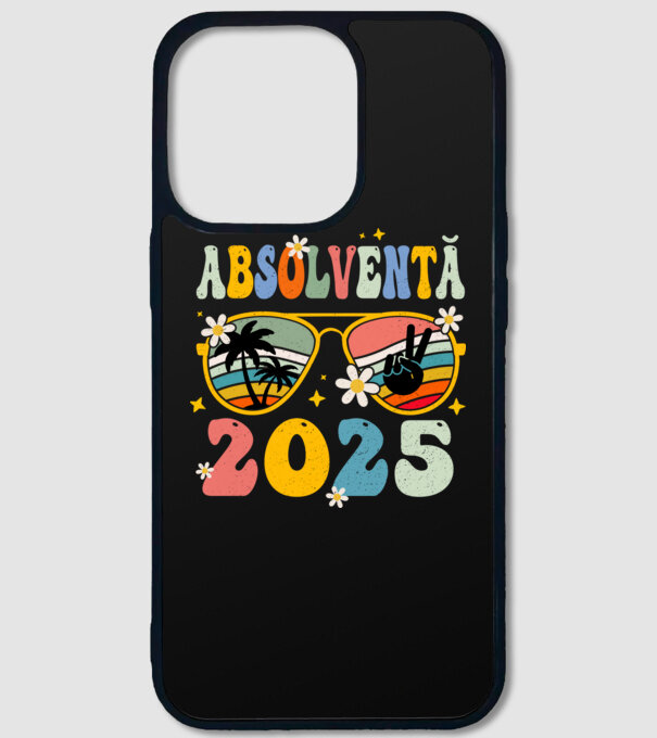 Absolventă 2025 model negru pe tricou