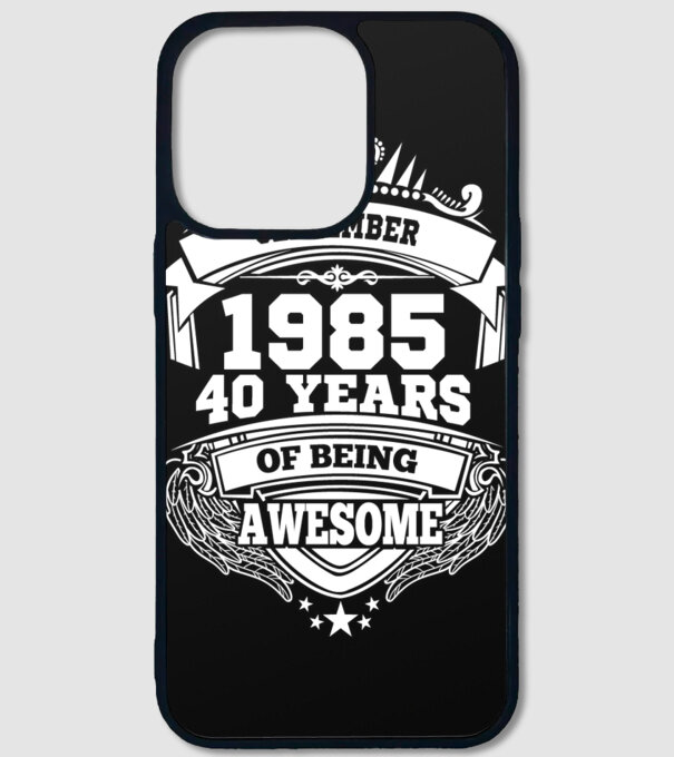 Awesome being of september 1985 model negru pe tricou