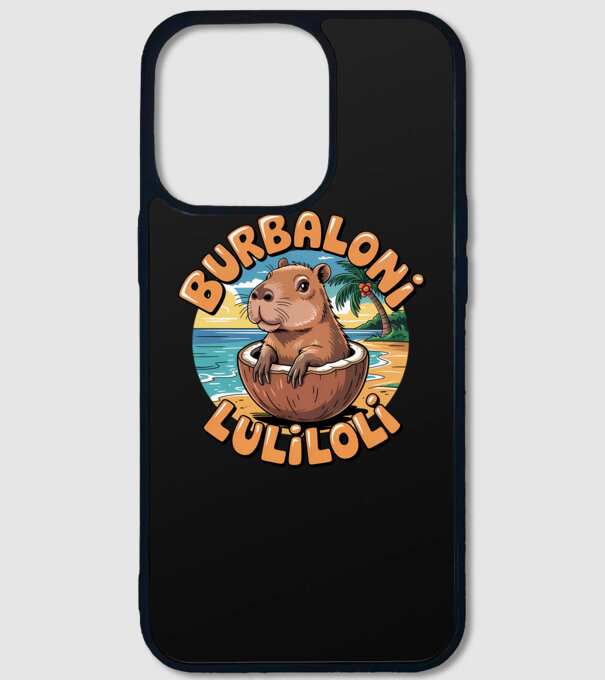 Burbaloni Luliloli model negru pe tricou