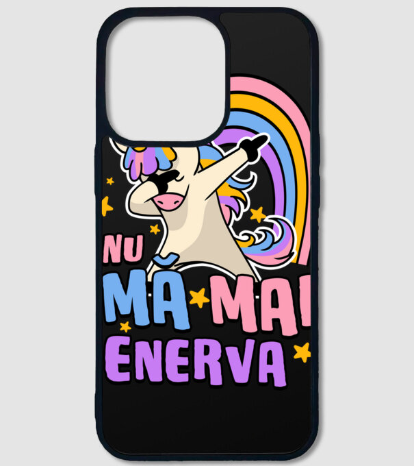 Nu mă mai enerva model negru pe tricou