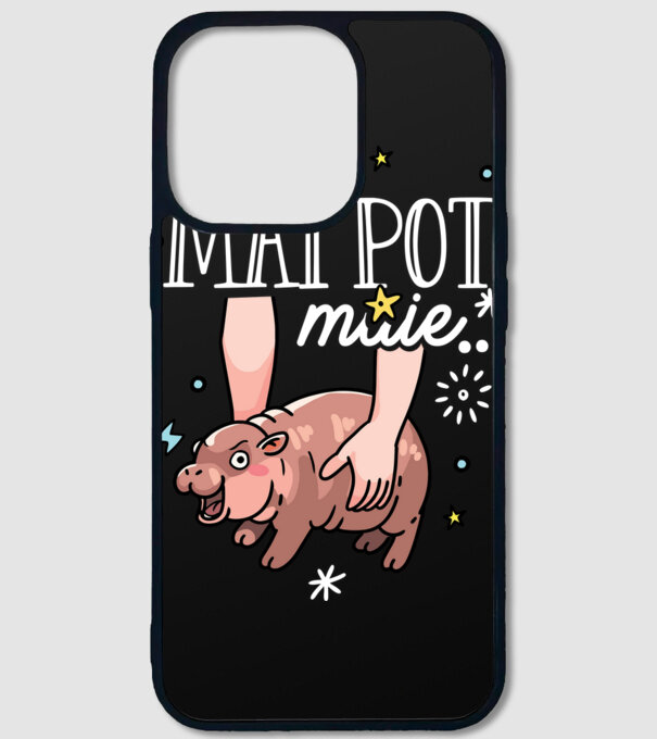 Nu mai pot muie... model negru pe tricou