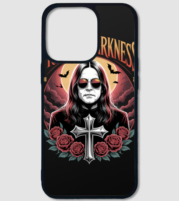 Prince of Darkness model negru pe tricou