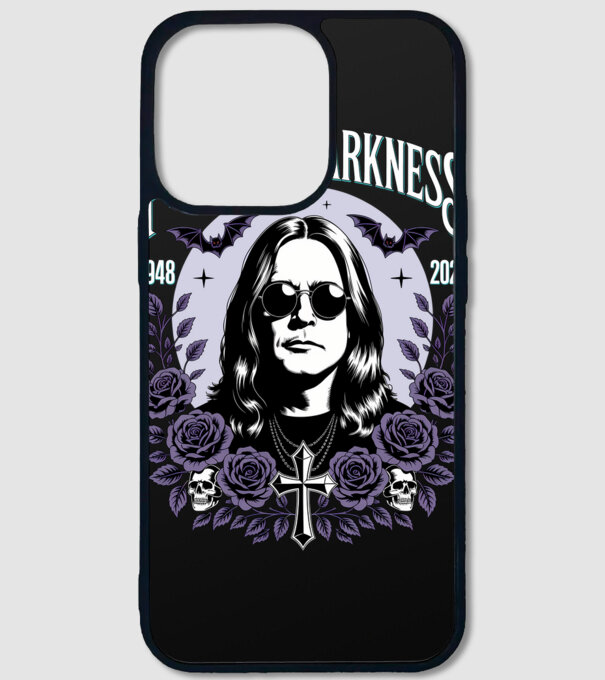 Prince of Darkness model negru pe tricou