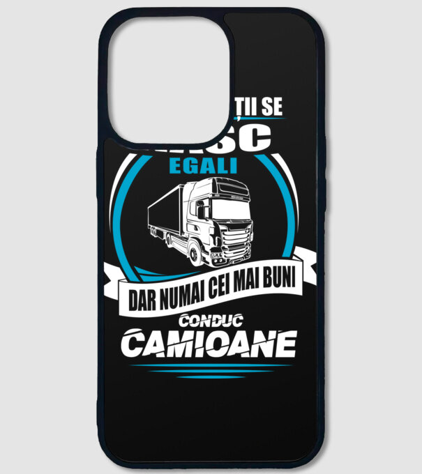 Toți bărbații se nasc egali camioane model negru pe tricou