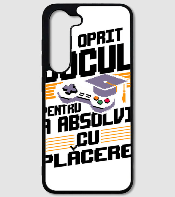 Am oprit jocul absolvent alb model alb pe tricou
