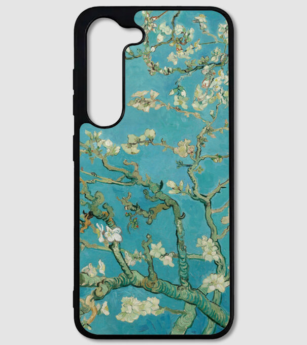 amandelbloesem van gogh model alb pe tricou