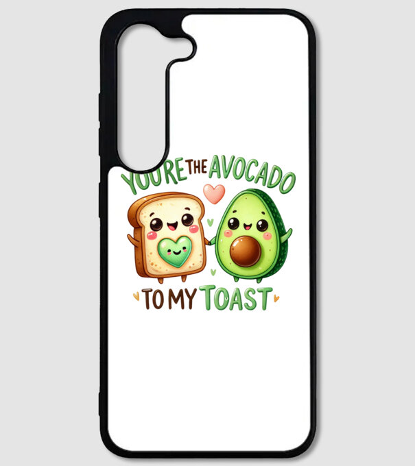 Avocado to my Toast model alb pe tricou
