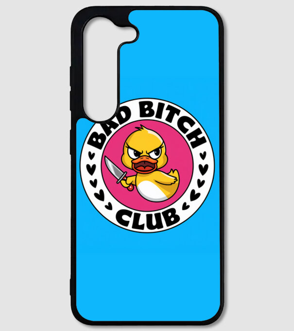 Bad bitch club model alb pe tricou