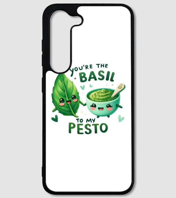 Basil to my Pesto model alb pe tricou