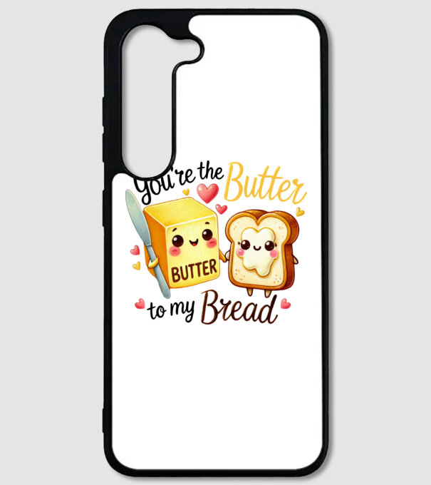 Butter to my Bread model alb pe tricou