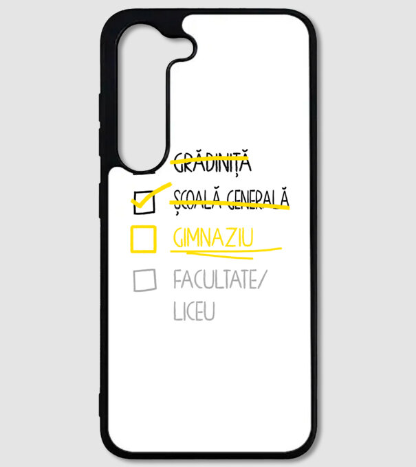 Cheklist educație - Școala primară alb model alb pe tricou