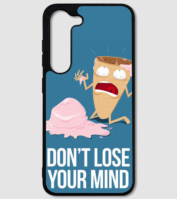 Dont loose your mind model alb pe tricou