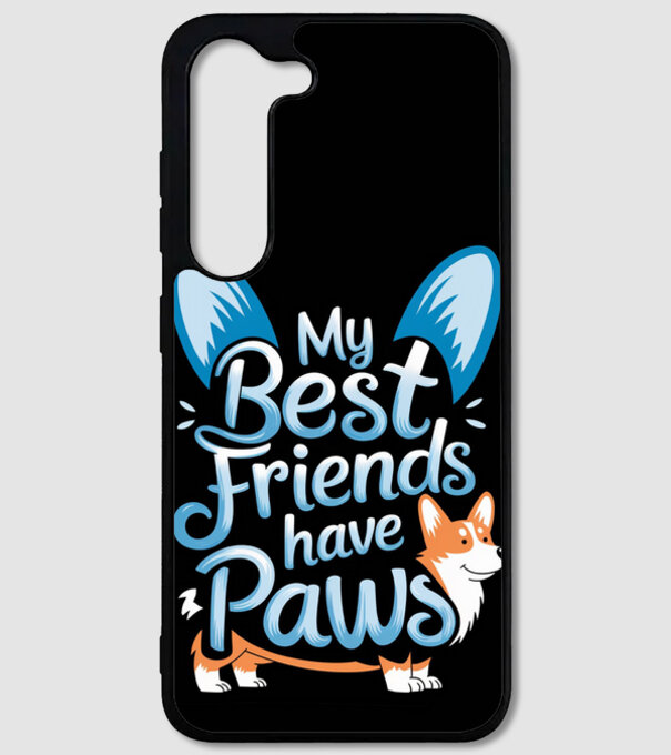 my best friends have paws model alb pe tricou