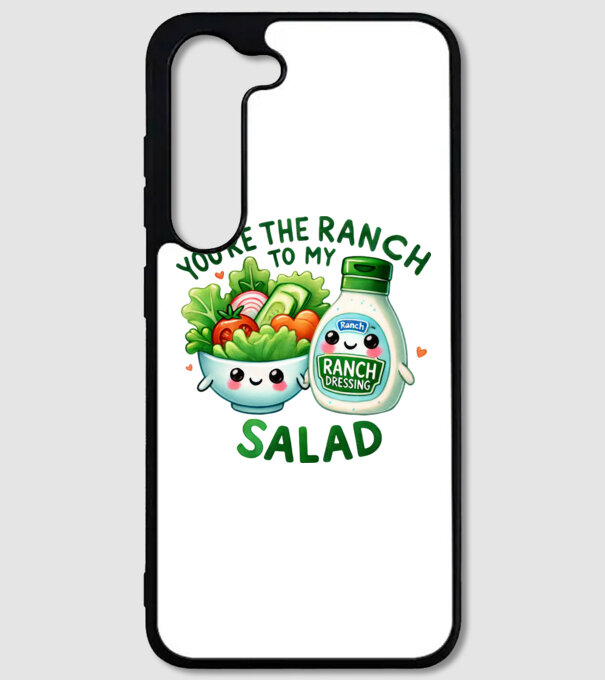 Ranch to my Salad model alb pe tricou