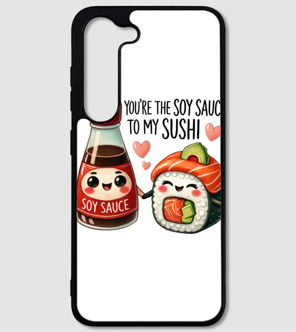 Soy Sauce to my Sushi model alb pe tricou