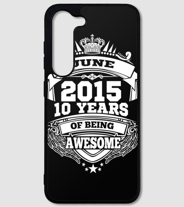 Awesome being of june 2015 model negru pe tricou