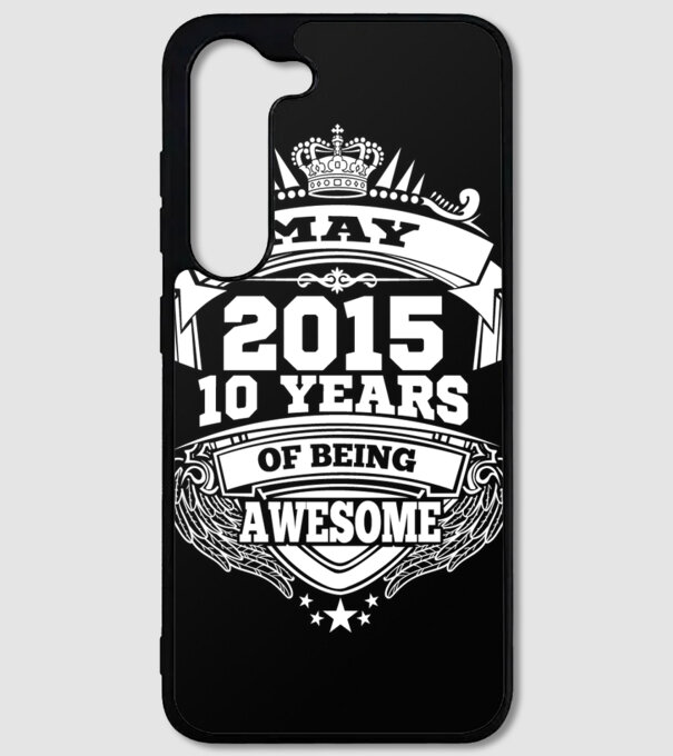 Awesome being of may 2015 model negru pe tricou