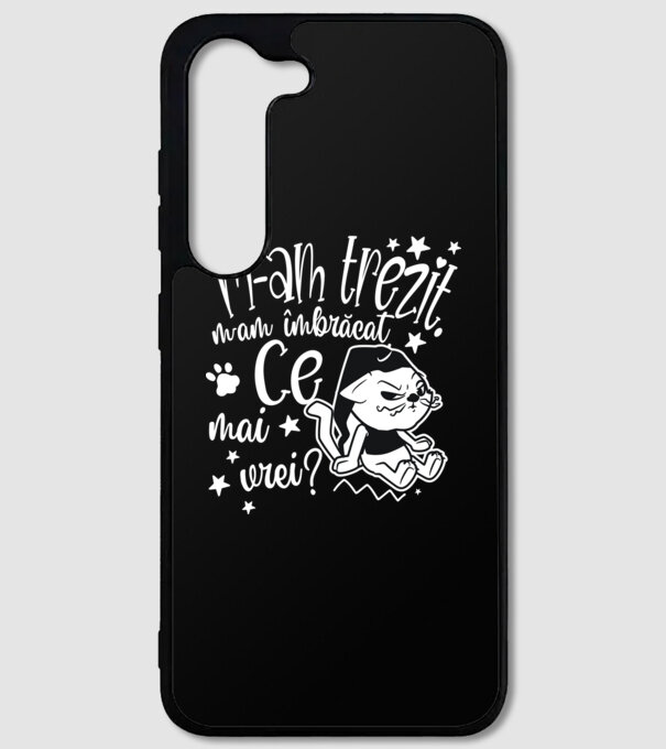 Ce mai vrei? model negru pe tricou