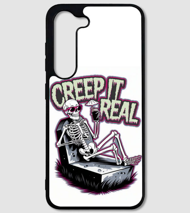 Creep it real model negru pe tricou