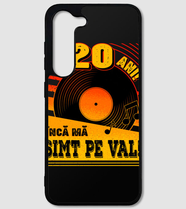 Încă mă simt pe val! 20 model negru pe tricou