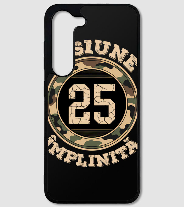 Misiune împlinită 25 model negru pe tricou